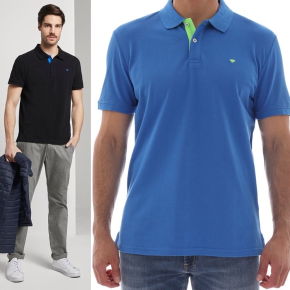 SHORT SLEEVE POLO T-SHIRTS BY TOM TAILOR (4 COLOURS) - Picture 2 of 7